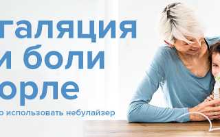 Как проводить правильно ингаляции от кашля, насморка и боли в горле в домашних условиях
