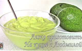 Рецепт очень вкусного домашнего соуса из авокадо — пальчики оближешь!